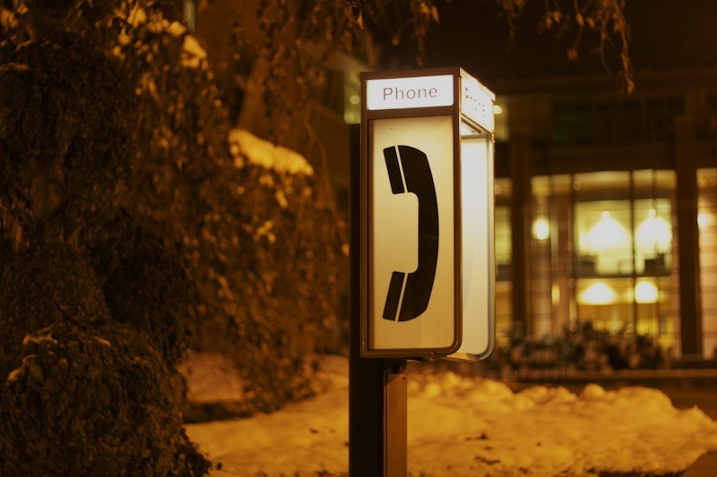Phone Booth - Moscow, ID.