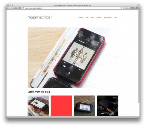 mojomacintosh.com Apple iPhone and iPad accessories